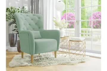 Rushmore Fåtölj Light green/Green/Mint - Möbler - Vardagsrum - Fåtöljer