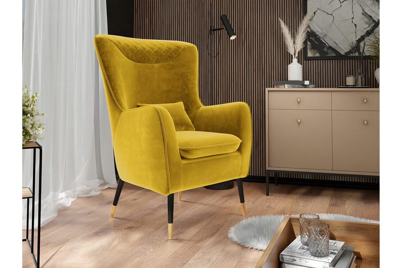 Rushmore Fåtölj Yellow-Green - Möbler - Vardagsrum - Fåtöljer