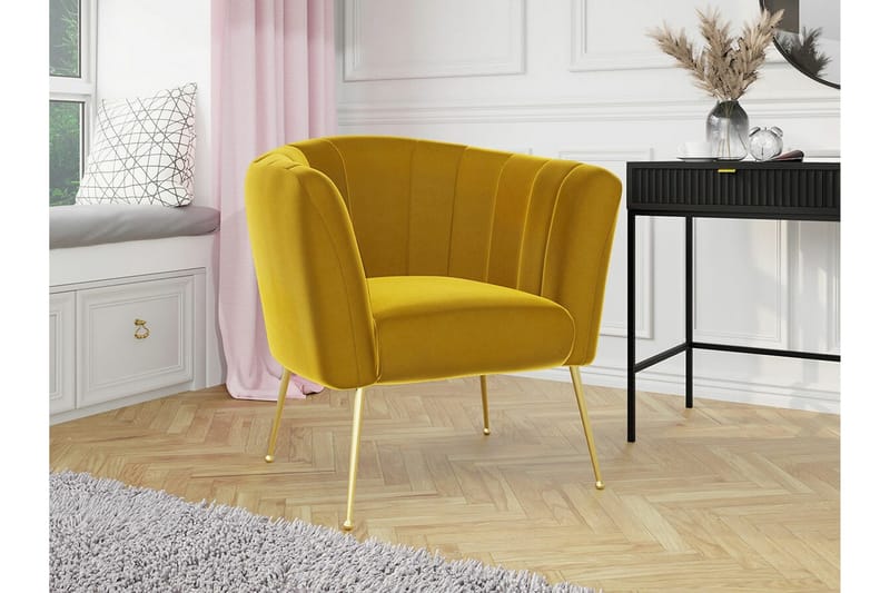 Rushmore Fåtölj Yellow - Möbler - Vardagsrum - Fåtöljer