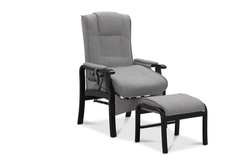 Saika Reclinerfåtölj Elektrisk - Ljusgrå - Möbler - Vardagsrum - Fåtöljer - Biofåtöljer & reclinerfåtöljer