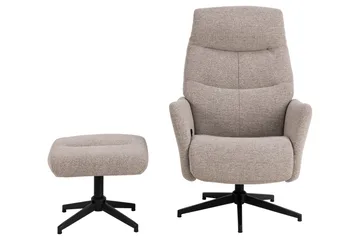 Sakiran Reclinerfåtölj - Beige - Möbler - Vardagsrum - Fåtöljer - Biofåtöljer & reclinerfåtöljer