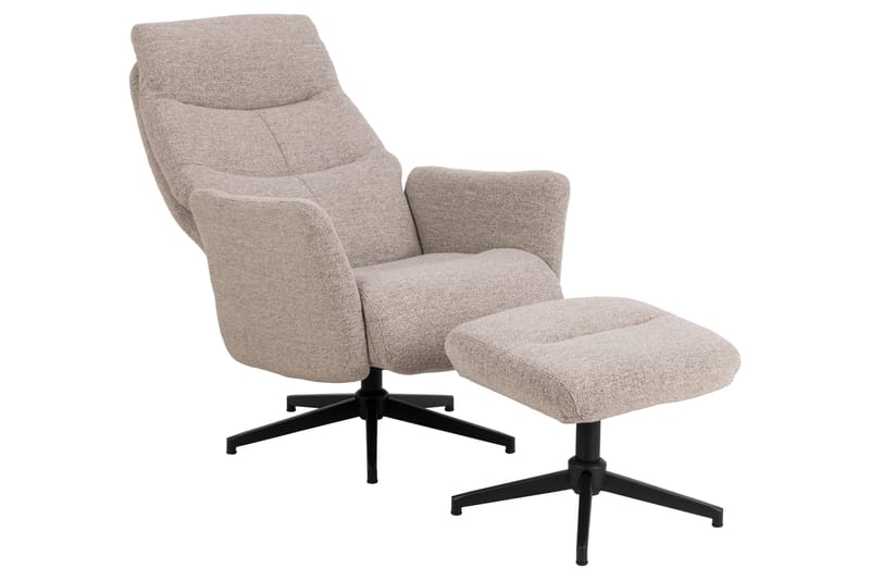 Sakiran Reclinerfåtölj - Beige - Möbler - Vardagsrum - Fåtöljer - Biofåtöljer & reclinerfåtöljer
