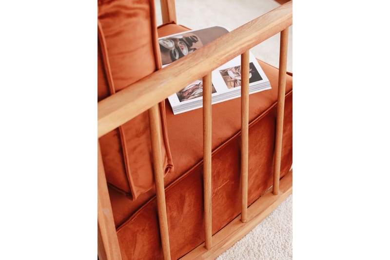 Sallanan Fåtölj - Brun - Möbler - Vardagsrum - Stolar & sittmöbler - Snurrstolar & gungstolar