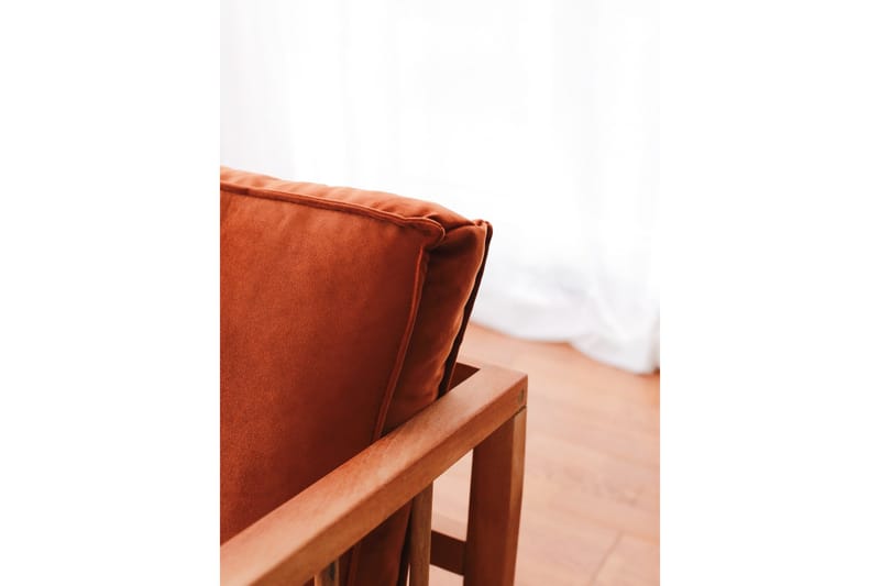 Sallanan Fåtölj - Brun - Möbler - Vardagsrum - Stolar & sittmöbler - Snurrstolar & gungstolar