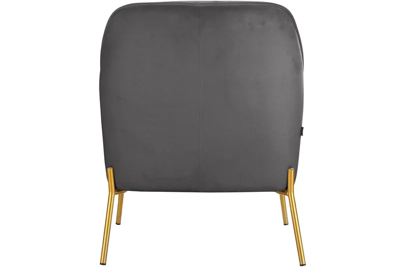 Attapulgus Loungefåtölj - Grå - Möbler - Vardagsrum - Fåtöljer - Sammetsfåtölj