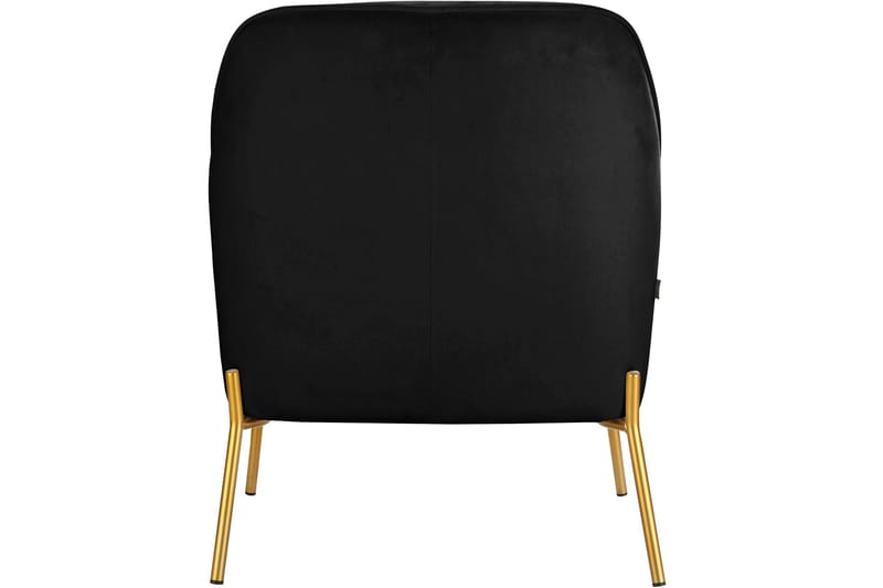 Attapulgus Loungefåtölj - Svart - Möbler - Vardagsrum - Fåtöljer - Sammetsfåtölj