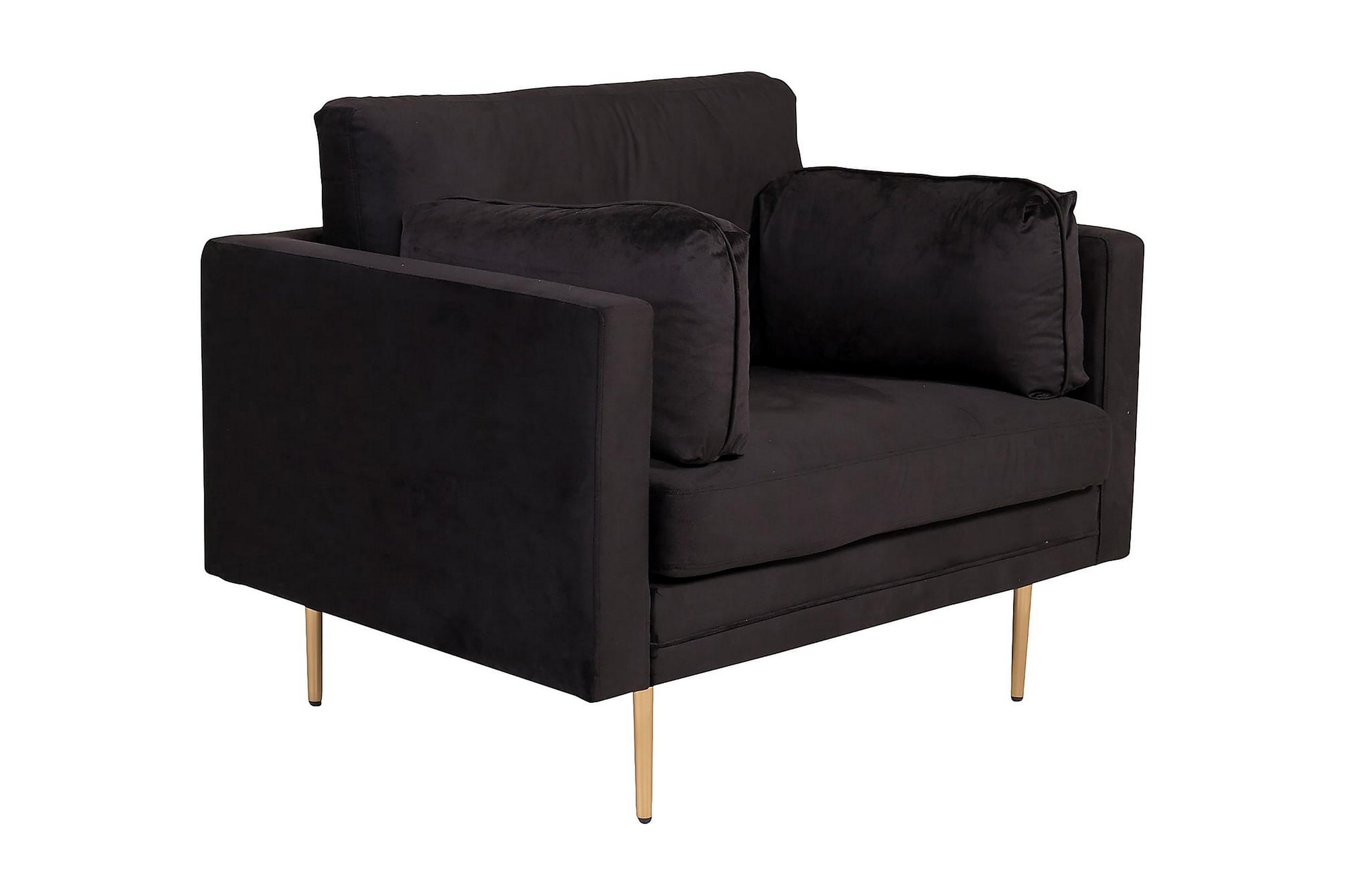 boom sammetssfåtölj -