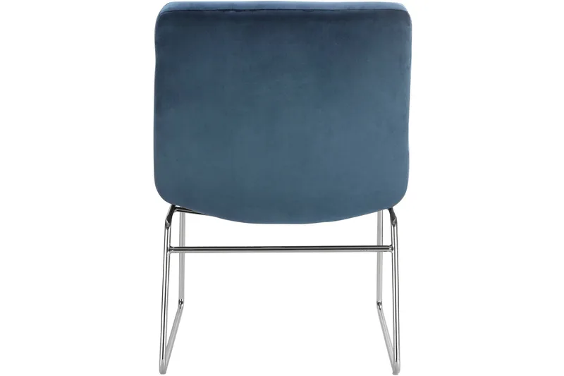 Castlegar Loungefåtölj - Blå - Möbler - Vardagsrum - Fåtöljer - Sammetsfåtölj
