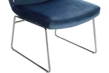 Castlegar Loungefåtölj - Blå - Möbler - Matplats - Matstol & köksstol