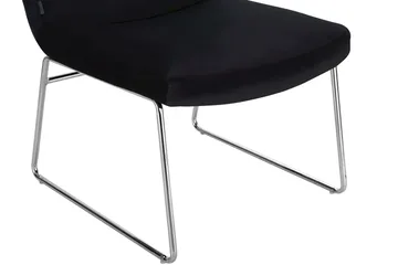 Castlegar Loungefåtölj - Svart - Möbler - Matplats - Matstol & köksstol