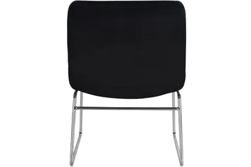 Castlegar Loungefåtölj - Svart - Möbler - Matplats - Matstol & köksstol