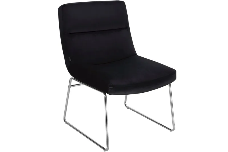 Castlegar Loungefåtölj - Svart - Möbler - Vardagsrum - Fåtöljer