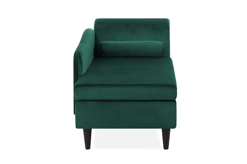 Espie Schäslong Höger Sammet - Grön - Möbler - Vardagsrum - Fåtöljer - Sammetsfåtölj