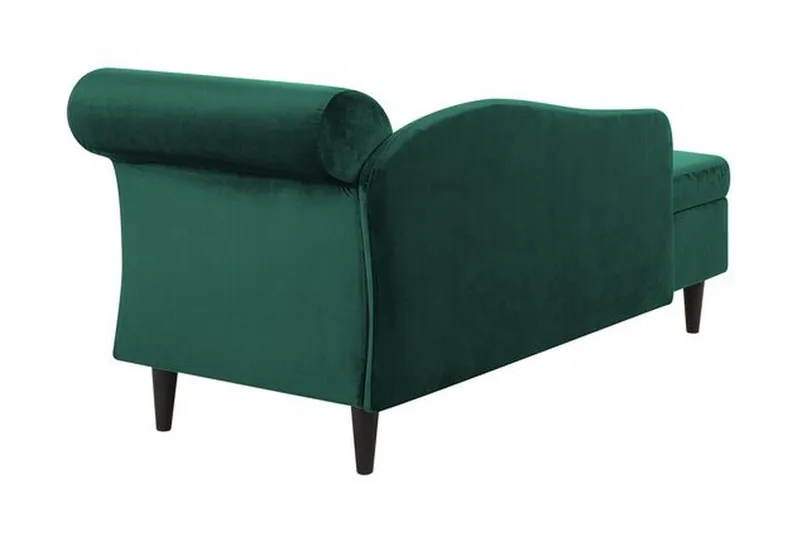 Espie Schäslong Höger Sammet - Grön - Möbler - Vardagsrum - Fåtöljer - Sammetsfåtölj