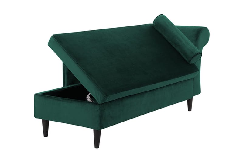 Espie Schäslong Höger Sammet - Grön - Möbler - Vardagsrum - Fåtöljer - Sammetsfåtölj