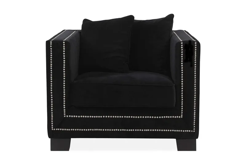 Henrika Fåtölj - Viol - Möbler - Vardagsrum - Fåtöljer - Sammetsfåtölj