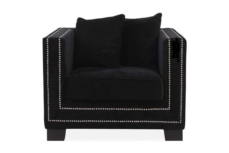 Henrika Fåtölj - Viol - Möbler - Vardagsrum - Fåtöljer - Sammetsfåtölj