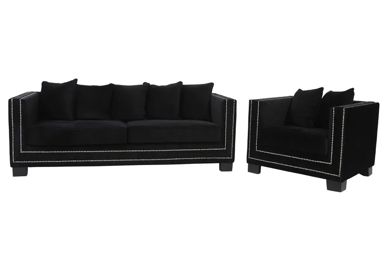 Henrika Fåtölj - Viol - Möbler - Vardagsrum - Fåtöljer - Sammetsfåtölj