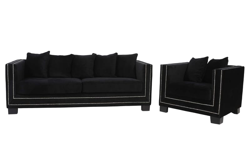 Henrika Fåtölj - Viol - Möbler - Vardagsrum - Fåtöljer - Sammetsfåtölj