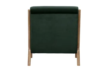 Highly Sammetsfåtölj - Grön - Möbler - Vardagsrum - Fåtöljer