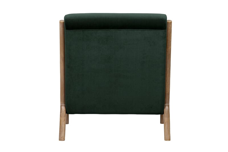 Highly Sammetsfåtölj - Grön - Möbler - Vardagsrum - Fåtöljer - Sammetsfåtölj