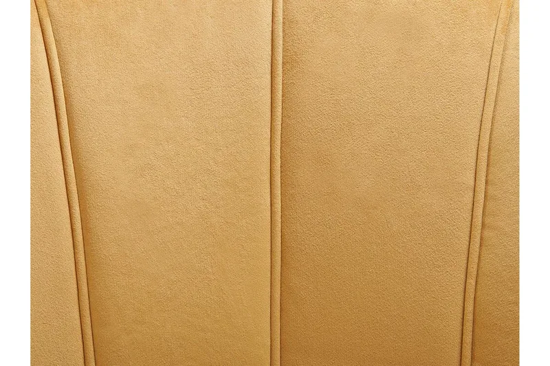 Sarannell Sammetsfåtölj - Gul - Möbler - Vardagsrum - Fåtöljer - Sammetsfåtölj