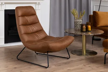 Sammo Loungefåtölj - Brun - Möbler - Vardagsrum - Fåtöljer