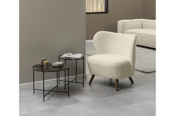 Sanu Loungefåtölj - Beige - Möbler - Vardagsrum - Fåtöljer - Fåtölj utan armstöd