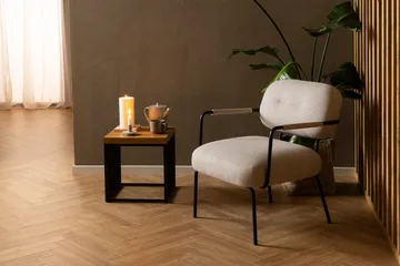 Saori Loungefåtölj - Beige - Möbler - Vardagsrum - Fåtöljer