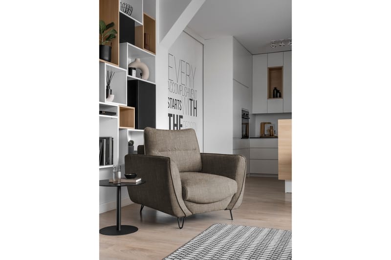 SAROSH Fåtölj Beige - Möbler - Vardagsrum - Fåtöljer