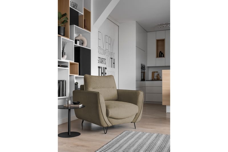 SAROSH Fåtölj Beige - Möbler - Vardagsrum - Fåtöljer