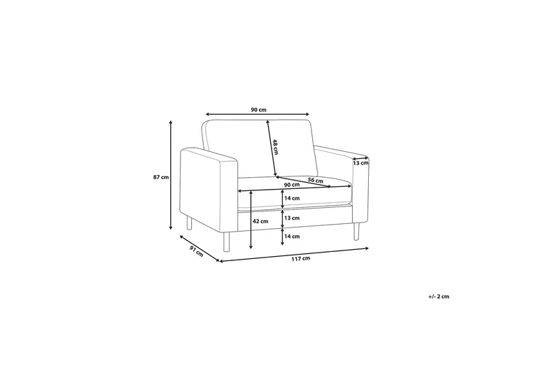 Savalen Fåtölj - Svart - Möbler - Vardagsrum - Fåtöljer