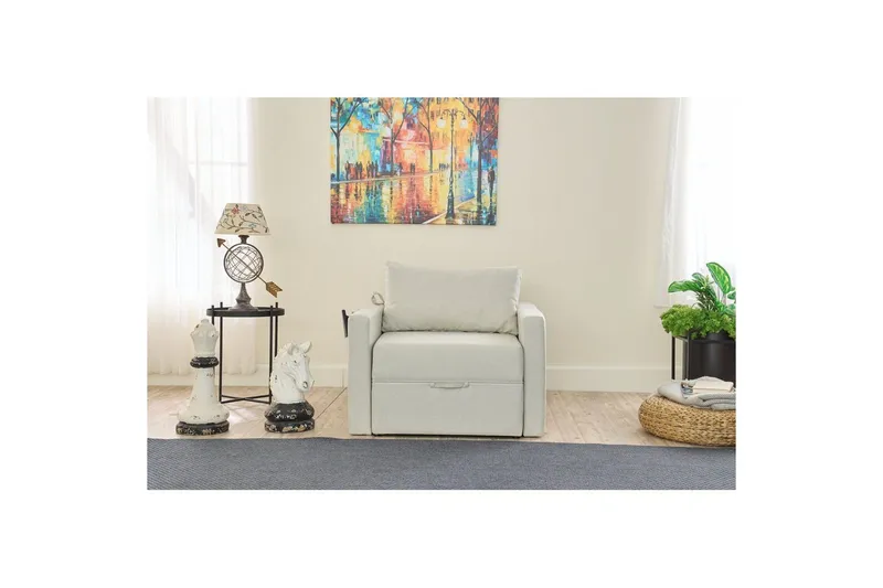 Savra Bäddfåtölj - Cream - Möbler - Vardagsrum - Bäddsoffor