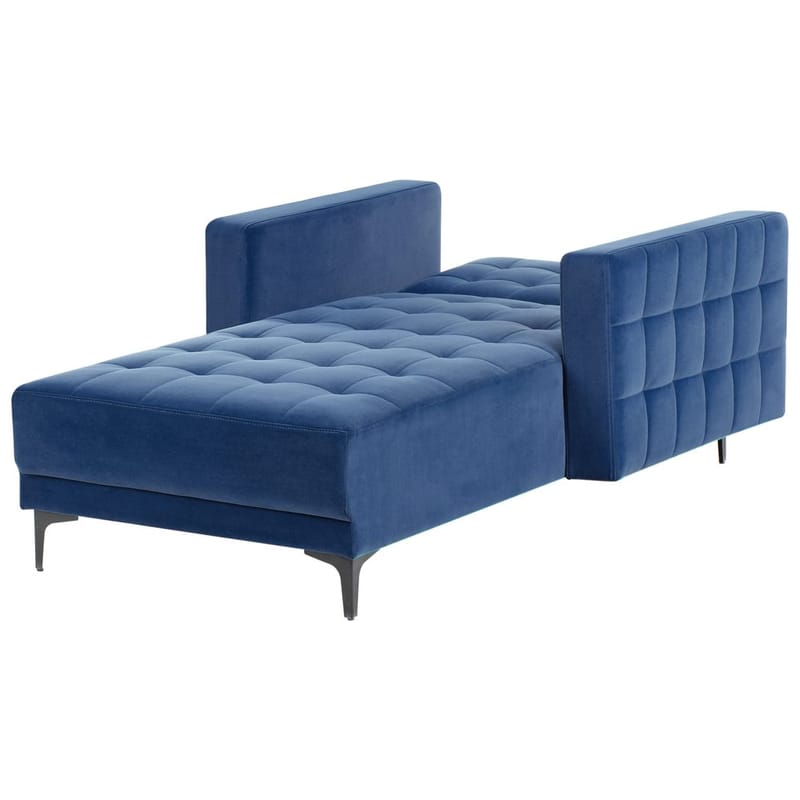 schäslong Aberdeen - Blå, Svart - Möbler - Vardagsrum - Soffor - Modulsoffor - Hörnmodul