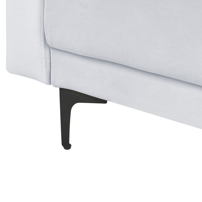 schäslong Aberdeen - Grå, svart - Möbler - Vardagsrum - Fåtöljer - Schäslongfåtöljer & divanfåtöljer