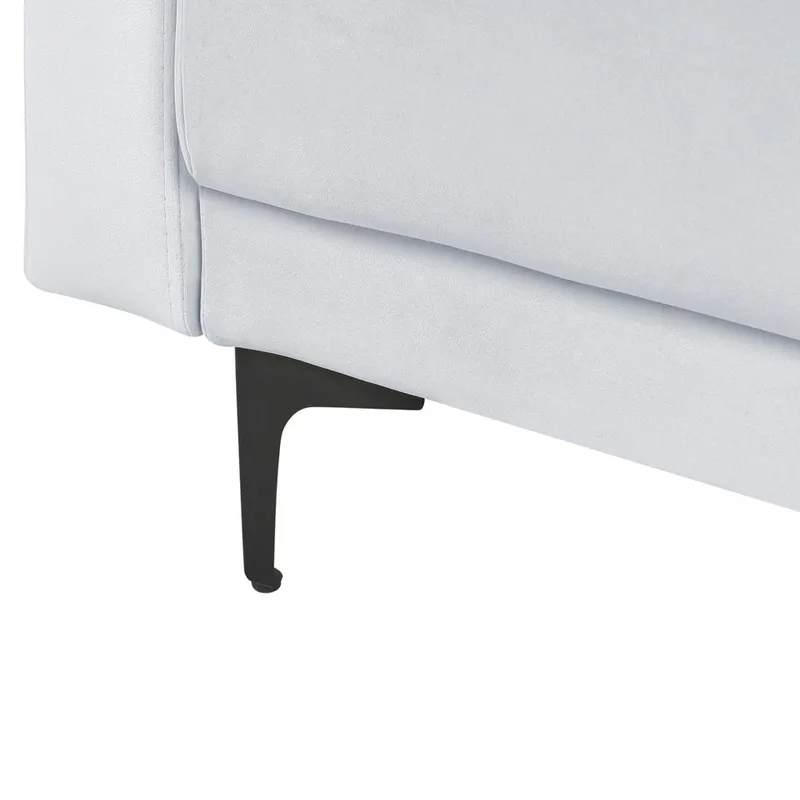 schäslong Aberdeen - Grå, svart - Möbler - Vardagsrum - Fåtöljer - Schäslongfåtöljer & divanfåtöljer