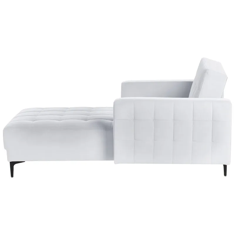 schäslong Aberdeen - Grå, svart - Möbler - Vardagsrum - Fåtöljer - Schäslongfåtöljer & divanfåtöljer