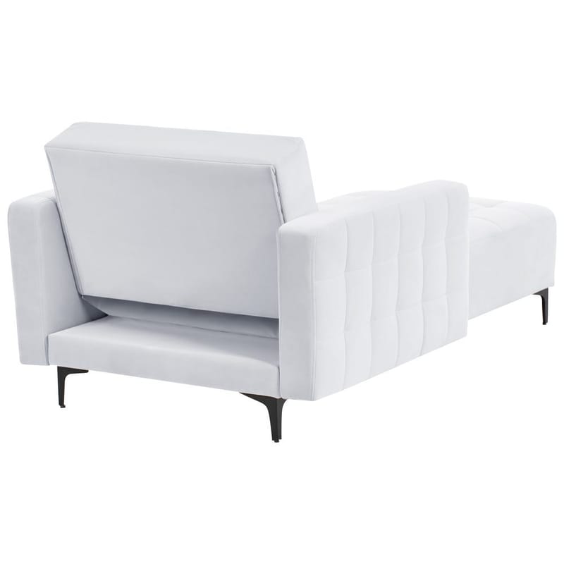 schäslong Aberdeen - Grå, svart - Möbler - Vardagsrum - Fåtöljer - Schäslongfåtöljer & divanfåtöljer