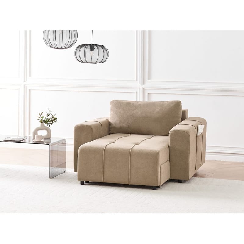 Schäslong Innvik - Brun - Möbler - Vardagsrum - Soffor - Modulsoffor - Hörnmodul