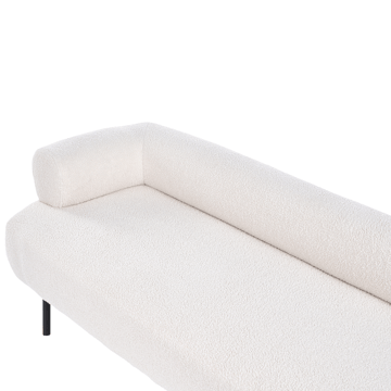 Schäslong Mirmande Vänstervänd - Off-White - Möbler - Sovrum - Dagbäddar