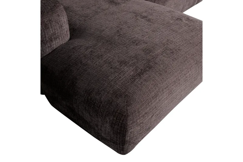 Schäslong Moln - Varmbrun, Varm Brun, Vänster - Möbler - Vardagsrum - Soffor - Divansoffa & schäslong