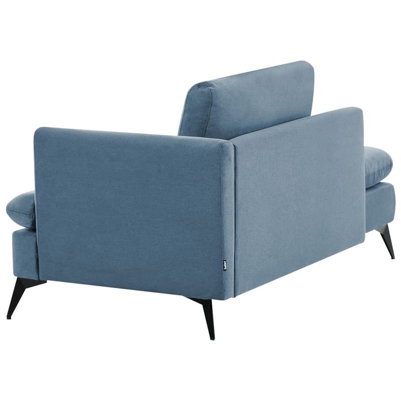 Schäslong Sievoz - Blå, Svart/Högervänd - Möbler - Vardagsrum - Fåtöljer - Schäslongfåtöljer & divanfåtöljer