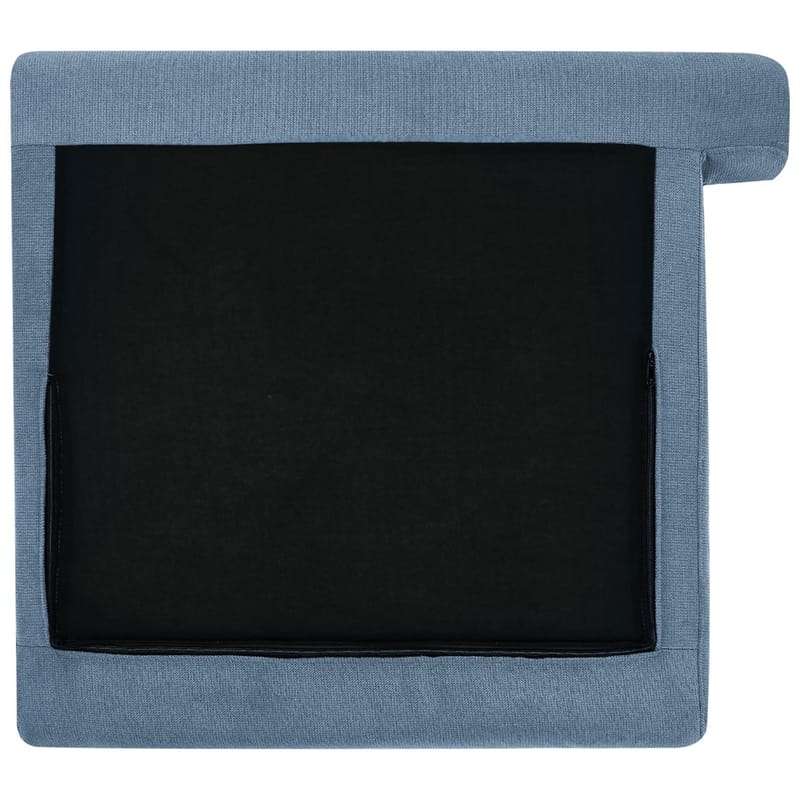 Schäslong Sievoz - Blå, Svart/Högervänd - Möbler - Vardagsrum - Fåtöljer - Schäslongfåtöljer & divanfåtöljer