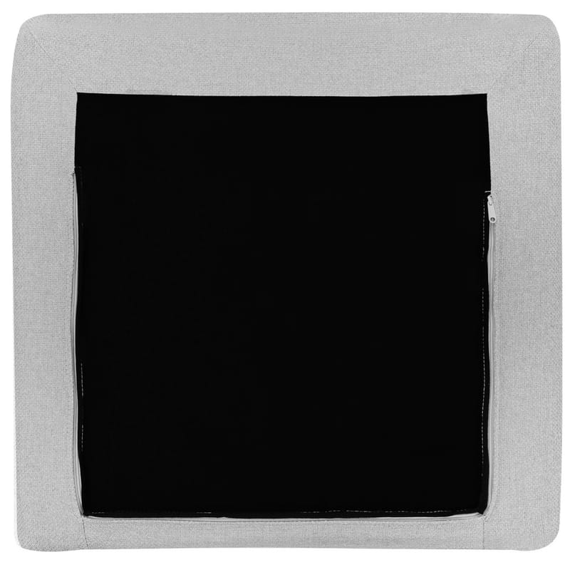 Schäslong Sievoz - Grå, svart/Högervänd - Möbler - Vardagsrum - Fåtöljer - Schäslongfåtöljer & divanfåtöljer