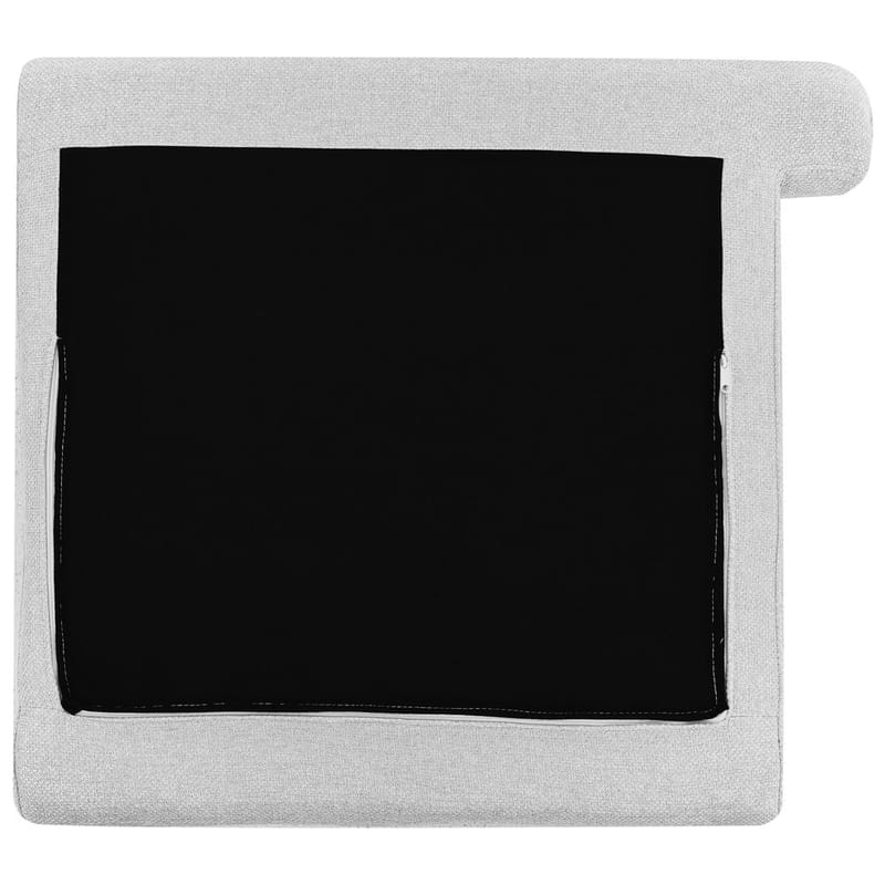 Schäslong Sievoz - Grå, svart/Högervänd - Möbler - Vardagsrum - Fåtöljer - Schäslongfåtöljer & divanfåtöljer