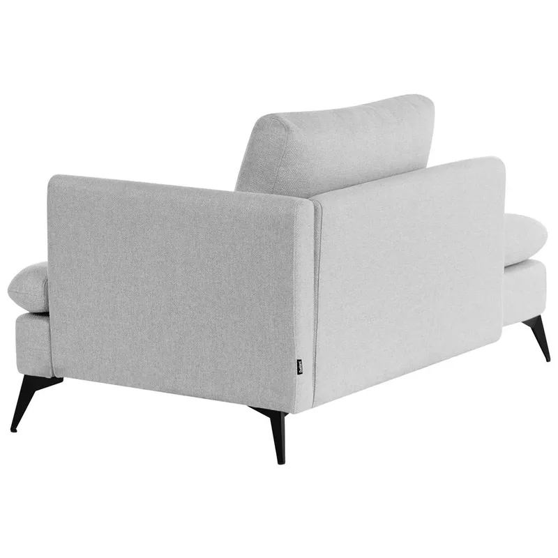 Schäslong Sievoz - Grå, svart/Högervänd - Möbler - Vardagsrum - Fåtöljer - Schäslongfåtöljer & divanfåtöljer