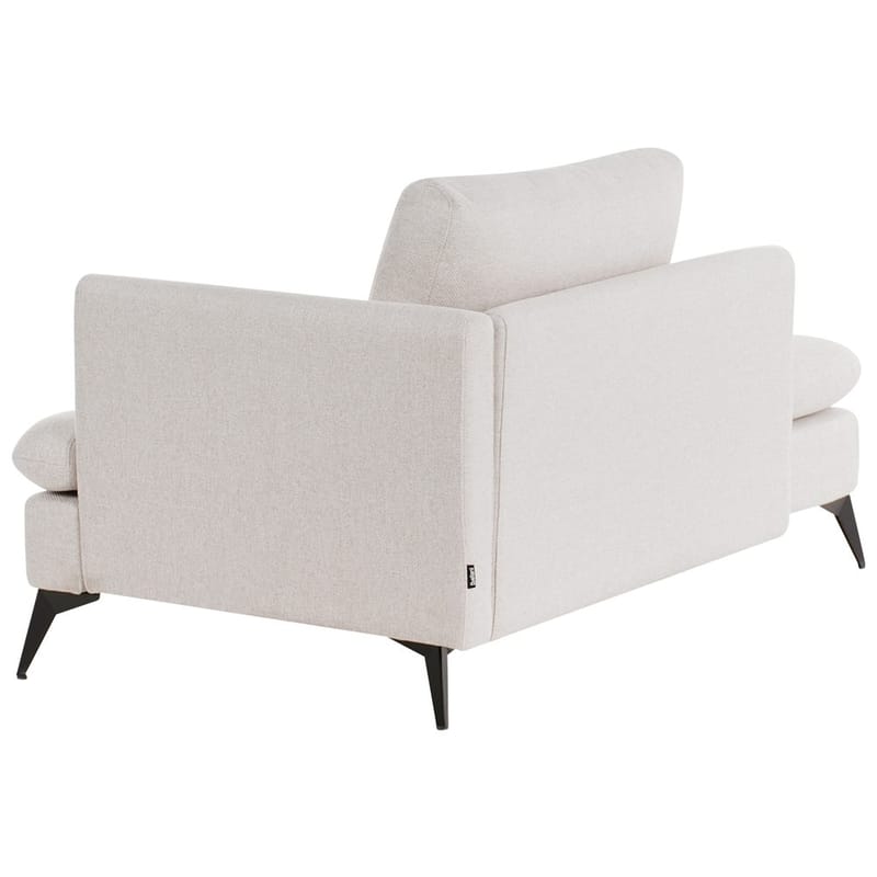 Schäslong Sievoz - Ljubeige, svart/Högervänd - Möbler - Vardagsrum - Fåtöljer - Schäslongfåtöljer & divanfåtöljer