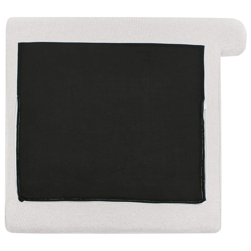 Schäslong Sievoz - Ljubeige, svart/Högervänd - Möbler - Vardagsrum - Fåtöljer - Schäslongfåtöljer & divanfåtöljer