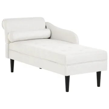 Schäslong Yvoire Vänstervänd - Off-White - Möbler - Sovrum - Dagbäddar