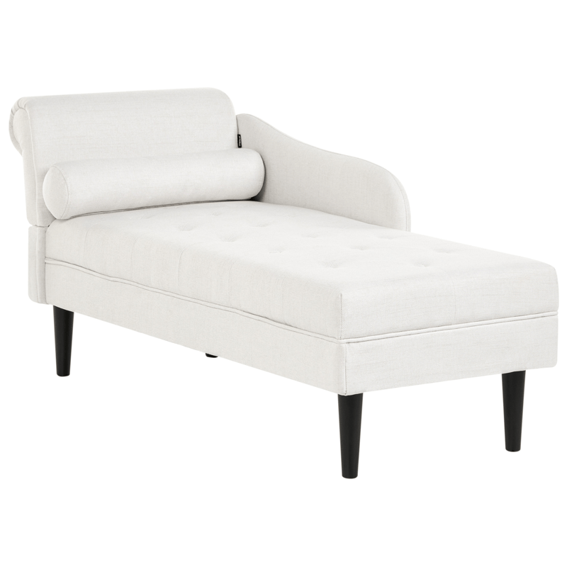 Schäslong Yvoire Vänstervänd - Off-White - Möbler - Sovrum - Dagbäddar